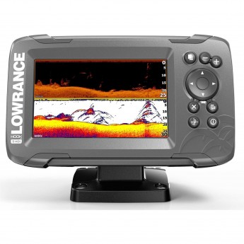 Эхолот LOWRANCE Hook2-5 SplitShot US Coastal/Row